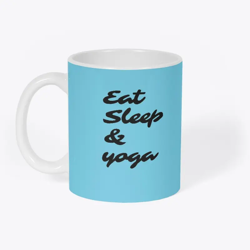 Eat sleep&yoga cool design