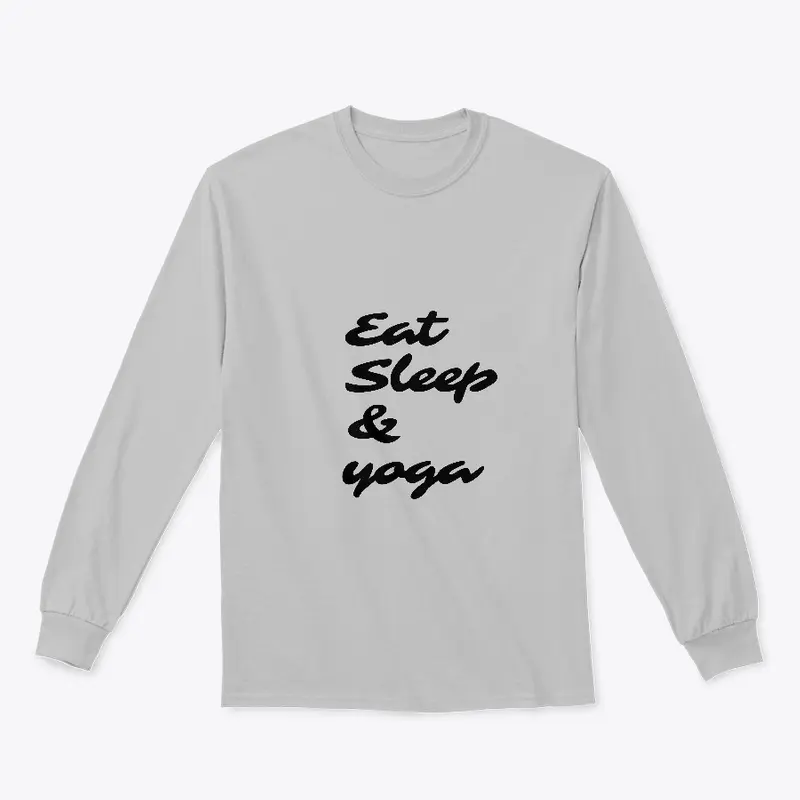 Eat sleep&yoga cool design