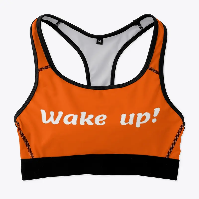 Wake -up classic t- shirt design