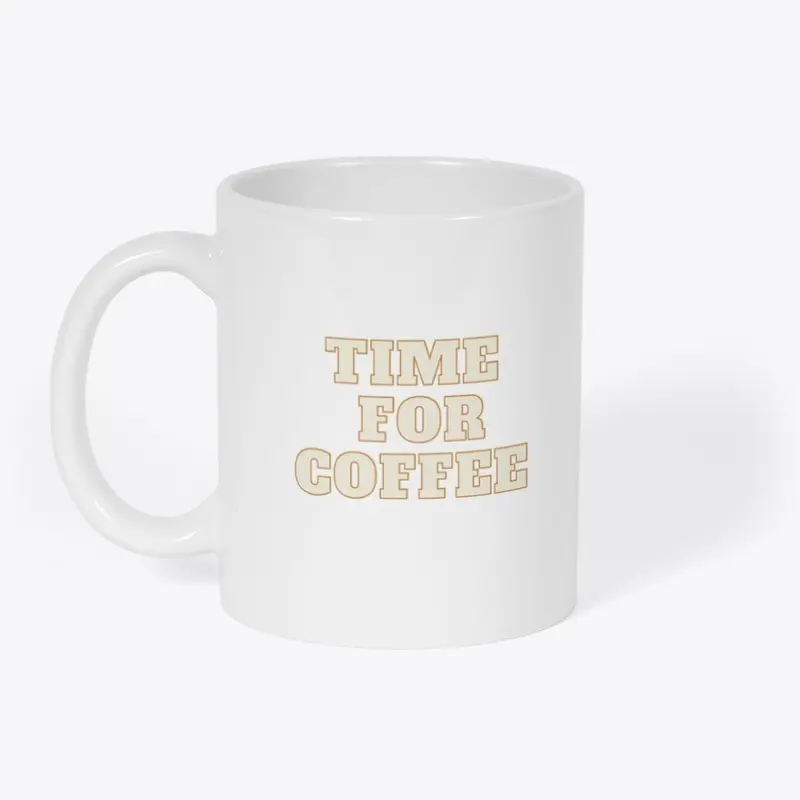 Time for coffee classic T-SHIRT design