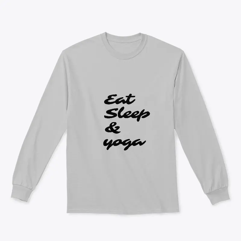 Eat sleep&yoga cool design