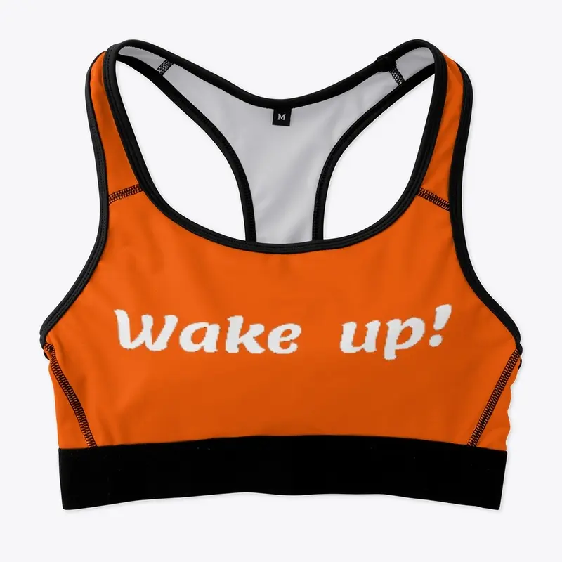 Wake -up classic t- shirt design