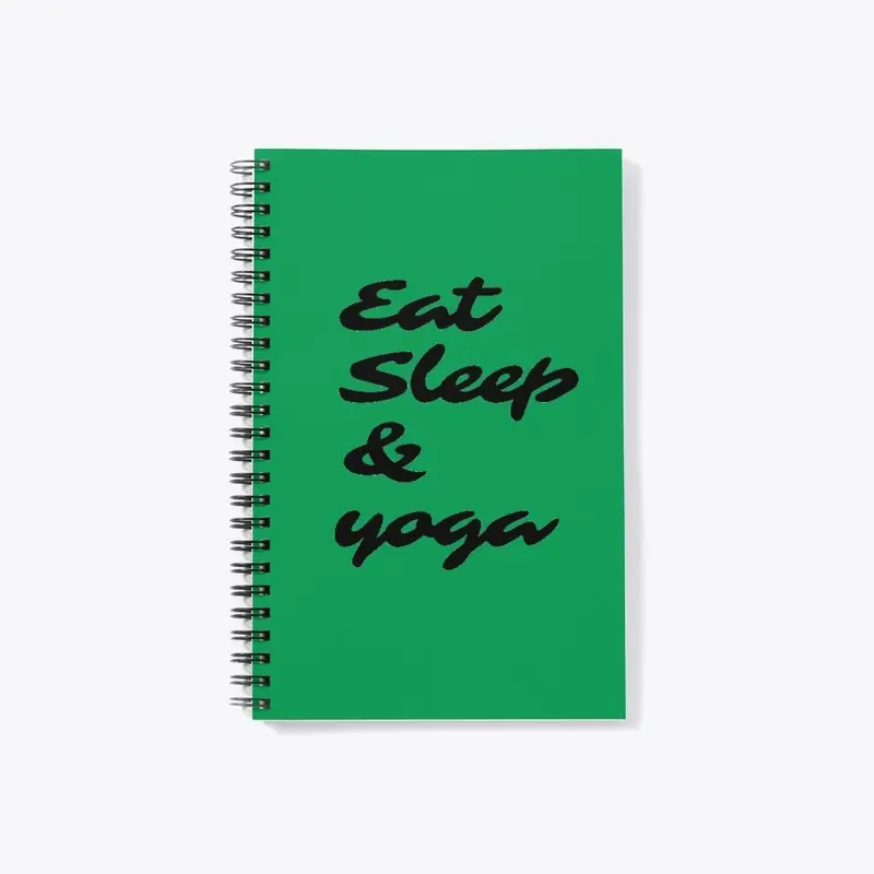 Eat sleep&yoga cool design